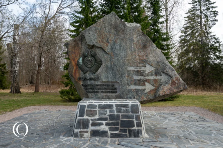 Armored Memorial 1939-1945 at the Parola Armoured Brigade Barracks in Finland