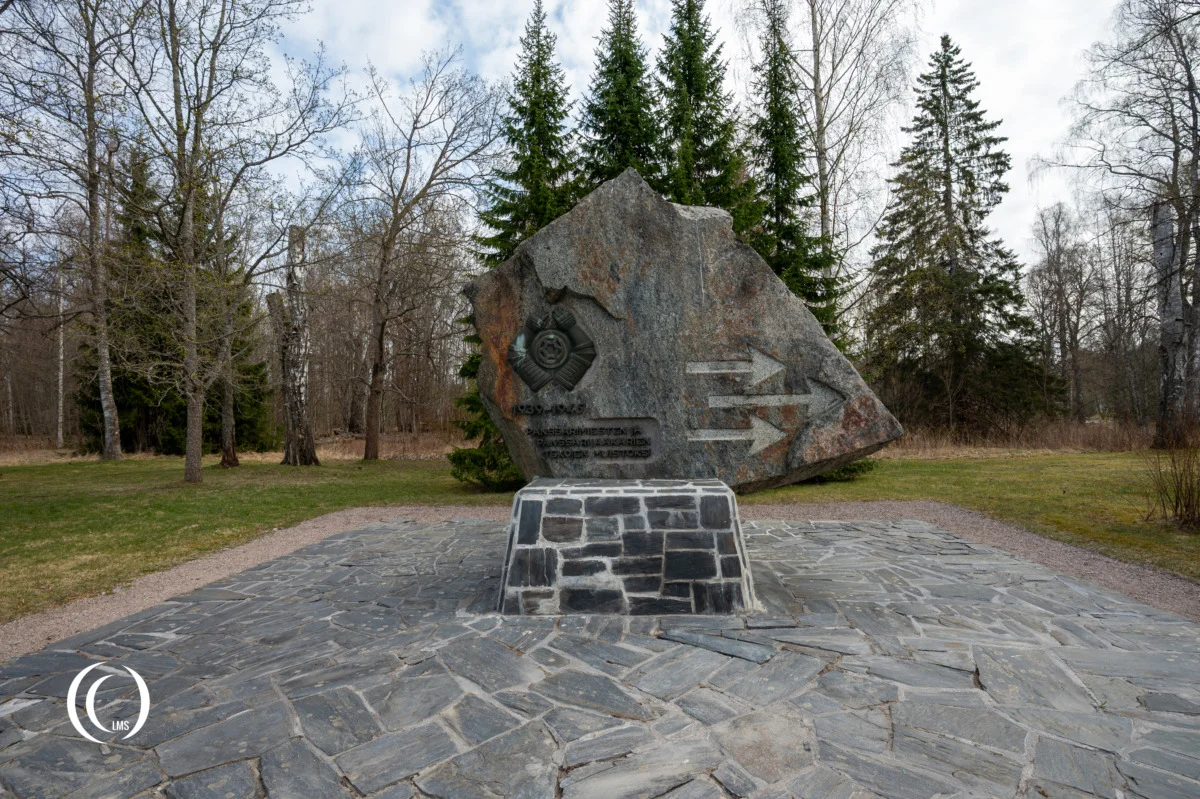 Armored Memorial 1939-1945 at the Parola Armoured Brigade Barracks in Finland