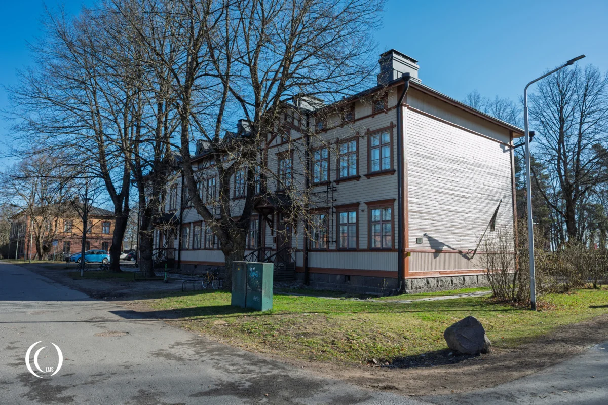 The birthplace of Väinö Valve at Rakuunamäki, Lappeenranta, Finland