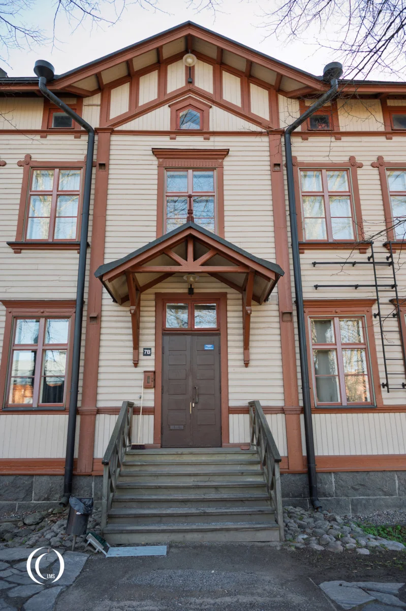 The birthplace of Väinö Valve at Rakuunamäki, Lappeenranta, Finland