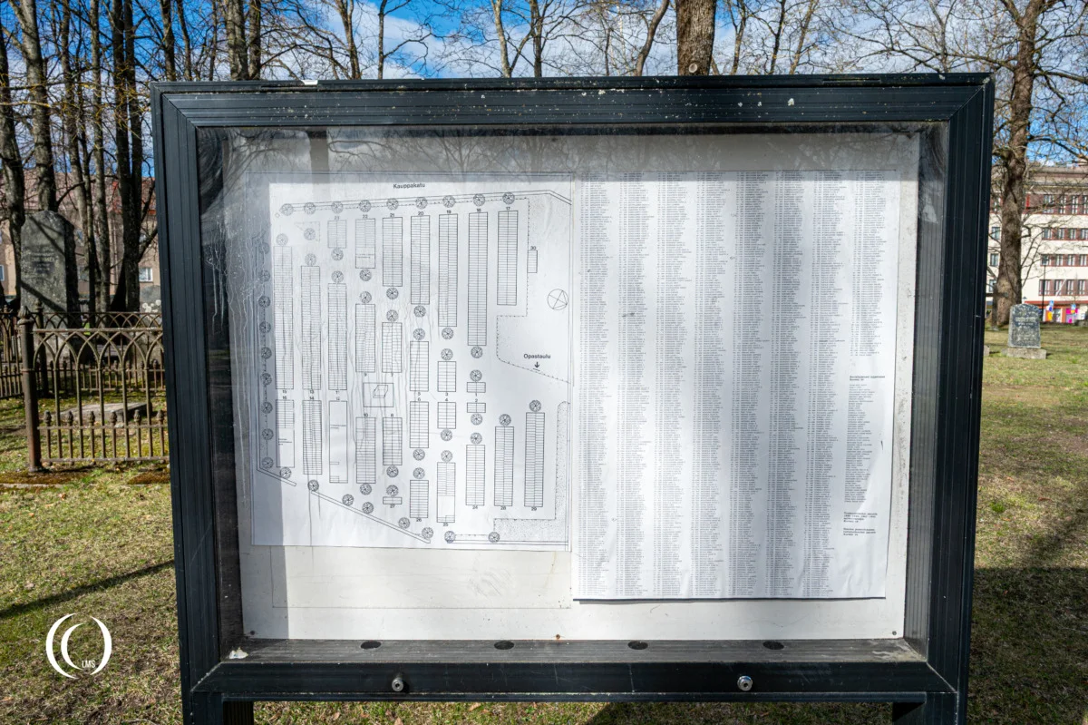 Lappeenranta Heroes Cemetery names register