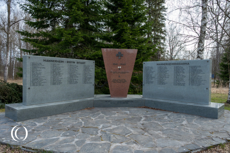 Memorial to the Knights of the Mannerheim Cross in Hattula, Finland