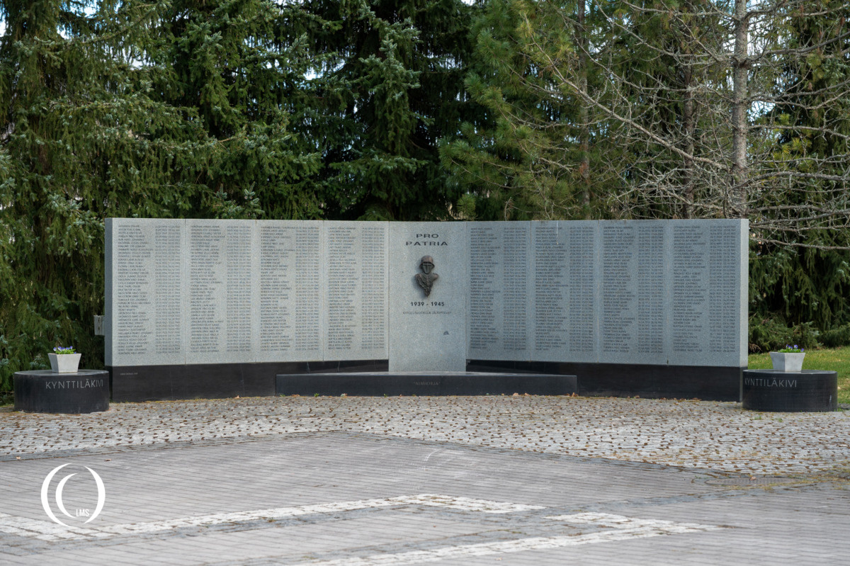 The Pro Patria Nimikirja monument in Tuusula, Finland