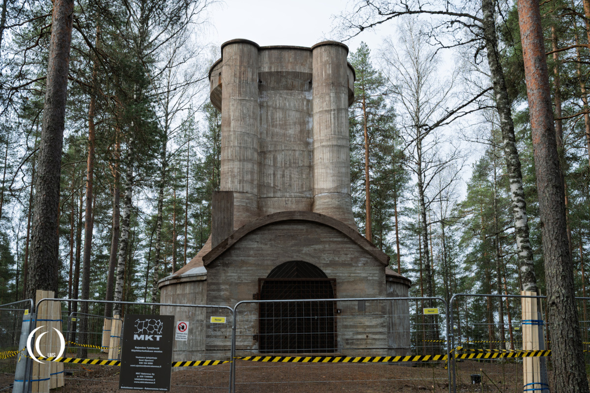 Rajamäki towers under restoration in 2026