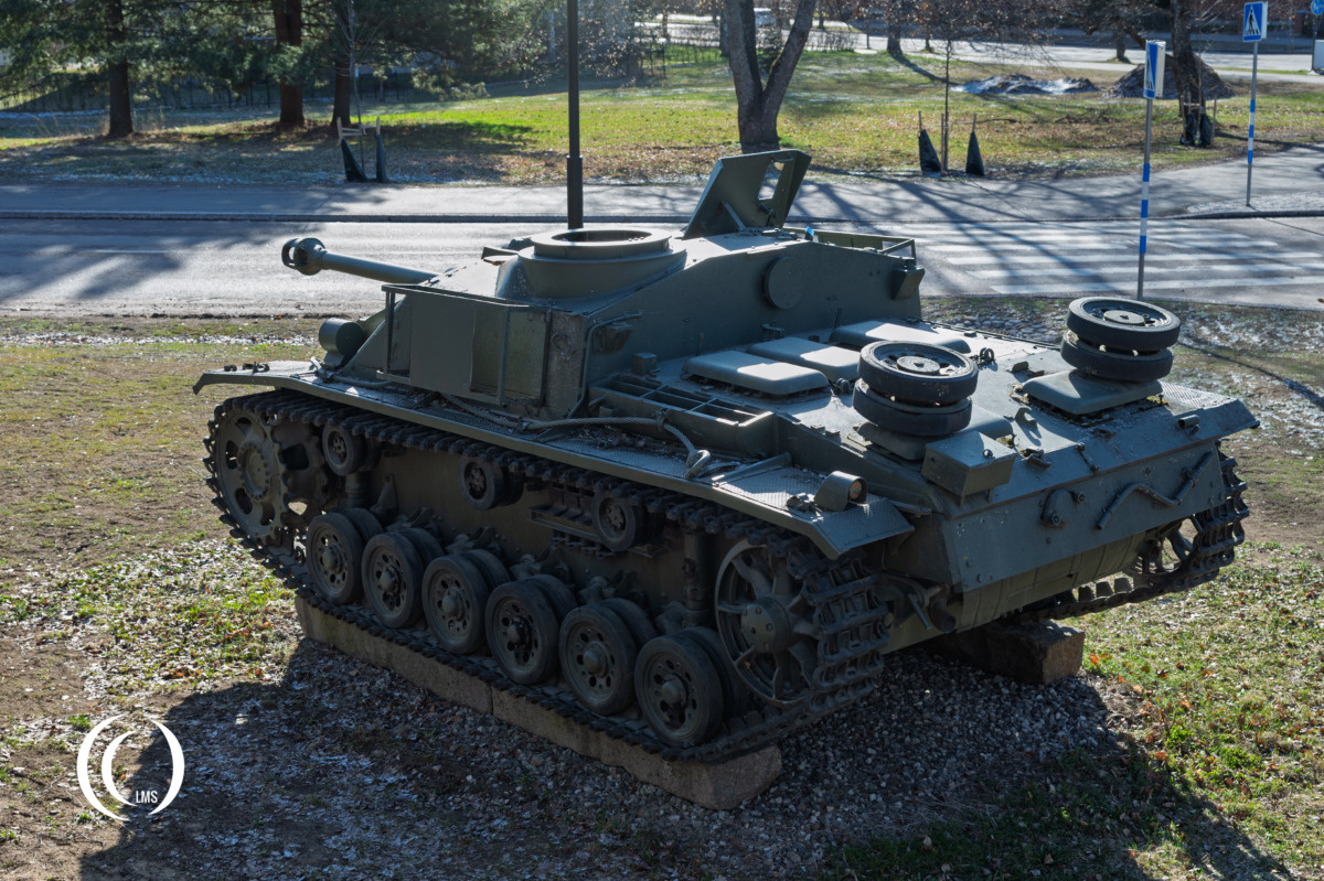 Sd.Kfz. 142/1, Sturmgeschütz 40 Ausf. G tank destroyer at Dragoon Hill, Lappeenranta, Finland