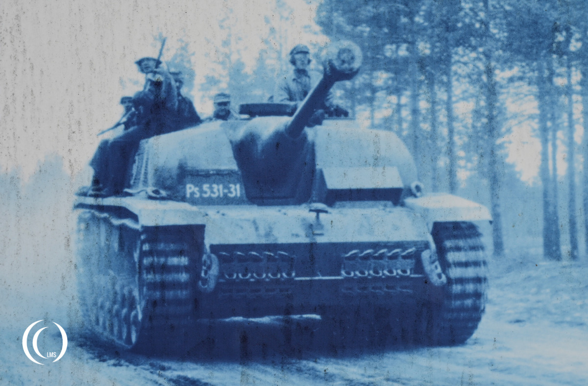 Detail of information sign at Dragoon Hill, Lappeenranta