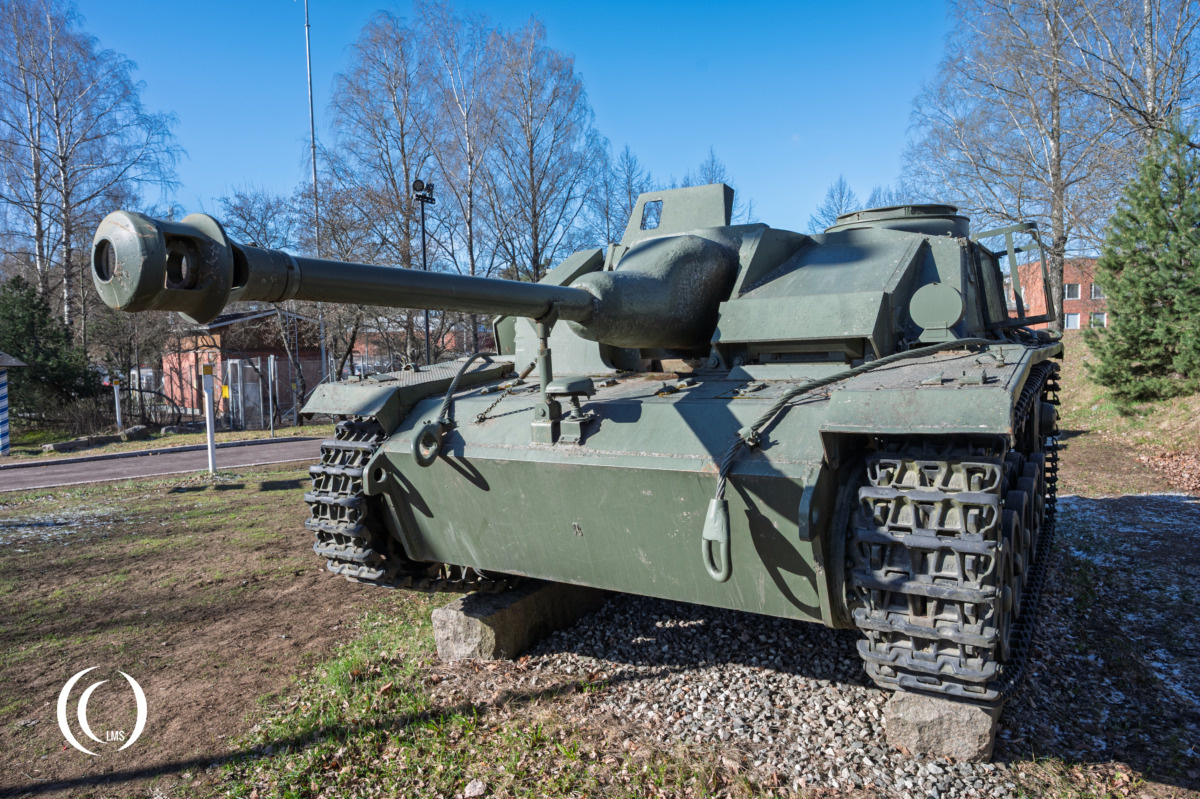 Sd.Kfz. 142/1, Sturmgeschütz 40 Ausf. G tank destroyer at Dragoon Hill, Lappeenranta, Finland