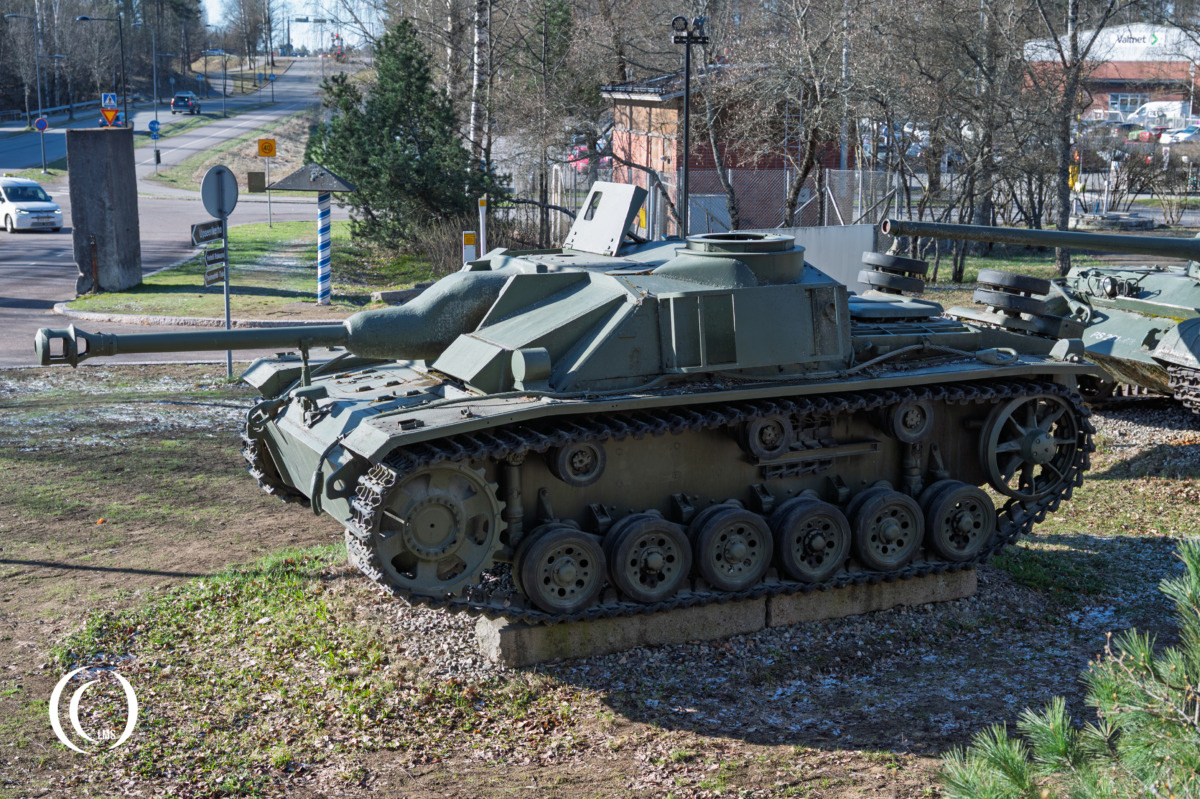 Sd.Kfz. 142/1, Sturmgeschütz 40 Ausf. G tank destroyer at Dragoon Hill, Lappeenranta, Finland