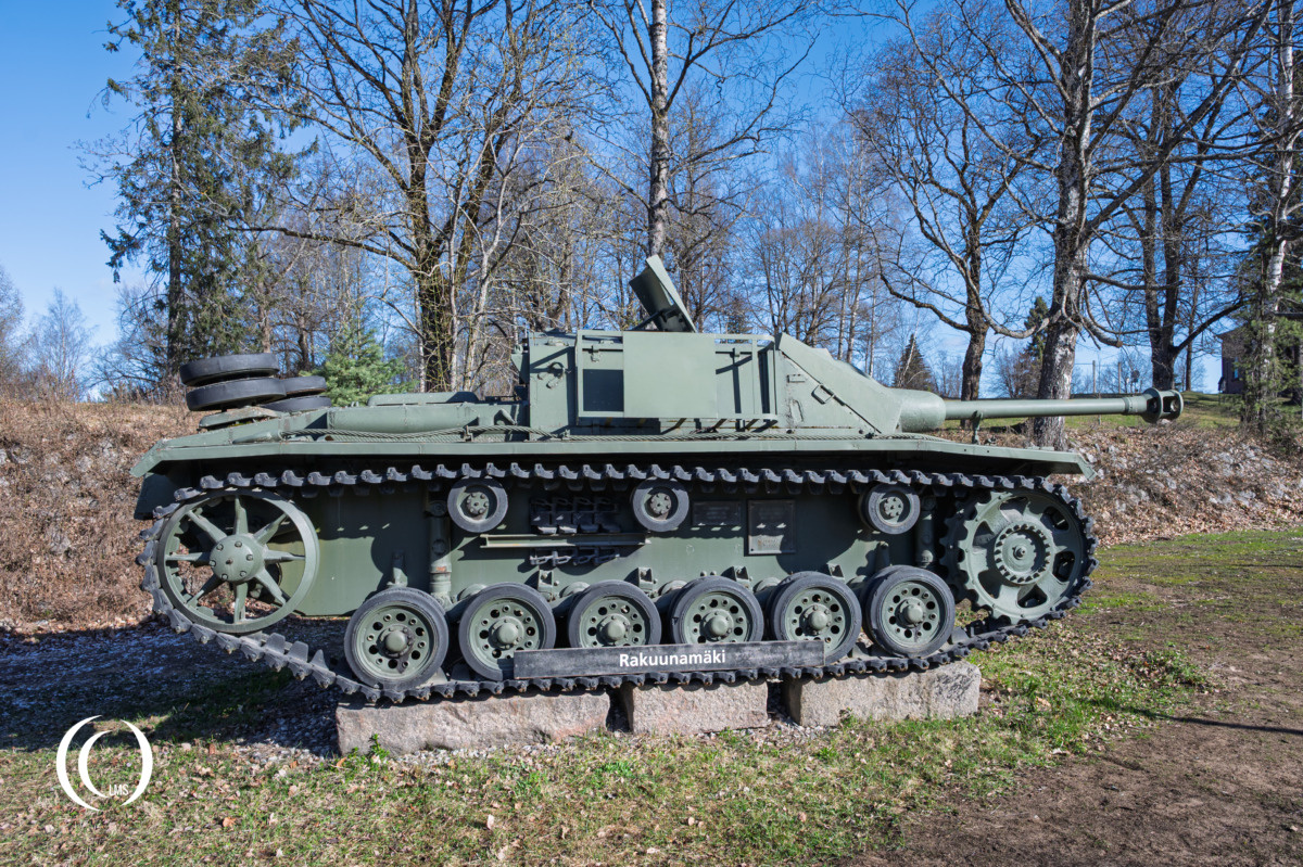 Sd.Kfz. 142/1, Sturmgeschütz 40 Ausf. G tank destroyer at Dragoon Hill, Lappeenranta, Finland