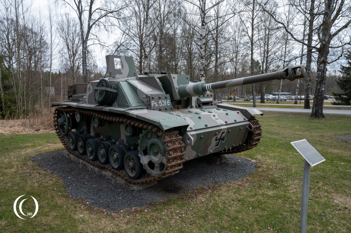 Sd.Kfz. 142/1, StuG III Ausf. G Tank Destroyer, Ps. 531-6, "Liisa" at the Parola Armoured Brigade Barracks in Finland