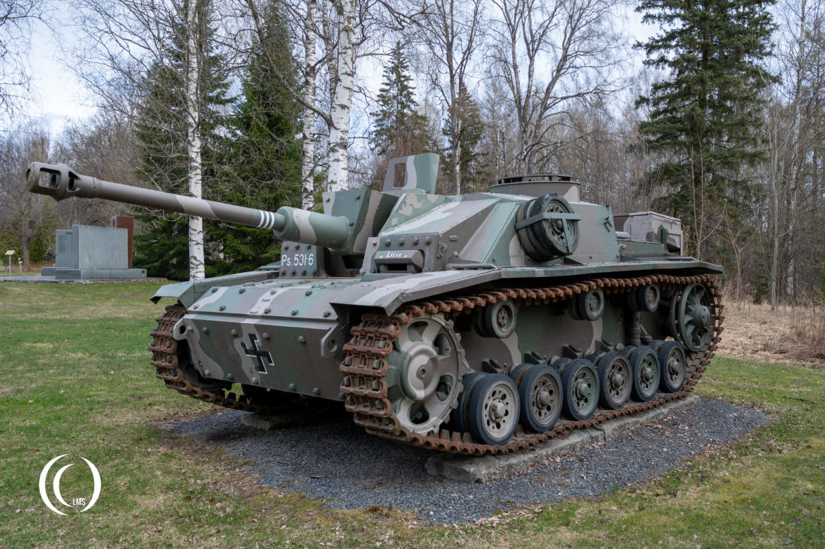 Sd.Kfz. 142/1, StuG III Ausf. G Tank Destroyer, Ps. 531-6, "Liisa" at the Parola Armoured Brigade Barracks in Finland