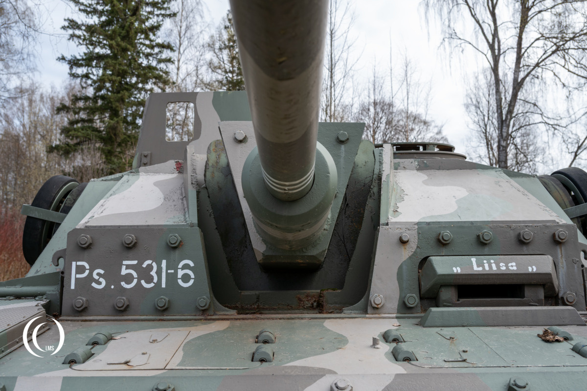Sd.Kfz. 142/1, StuG III Ausf. G Tank Destroyer, Ps. 531-6, "Liisa" at the Parola Armoured Brigade Barracks in Finland