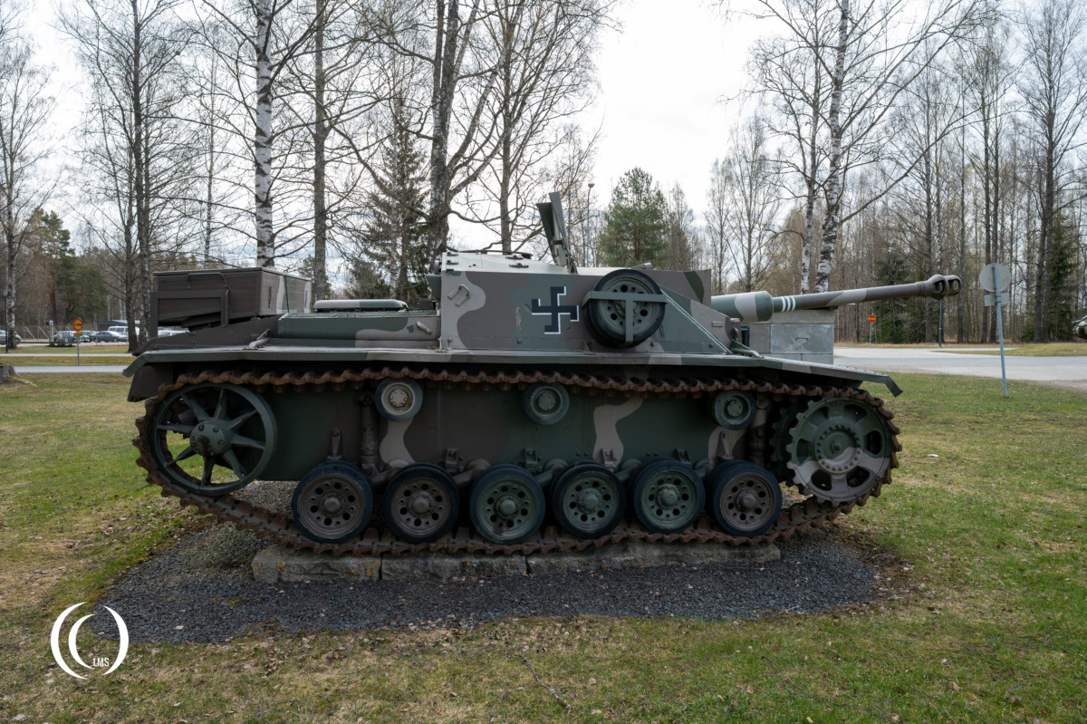 Sd.Kfz. 142/1, StuG III Ausf. G Tank Destroyer, Ps. 531-6, "Liisa" at the Parola Armoured Brigade Barracks in Finland
