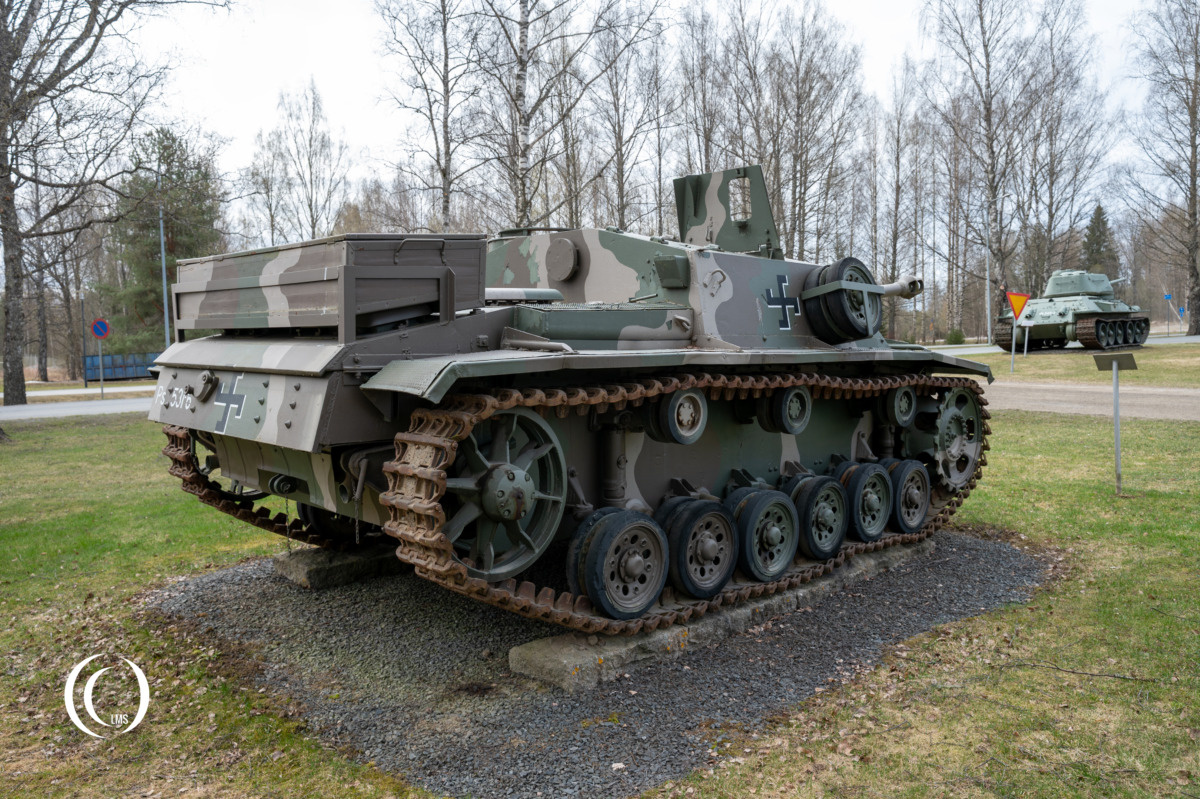 Sd.Kfz. 142/1, StuG III Ausf. G Tank Destroyer, Ps. 531-6, "Liisa" at the Parola Armoured Brigade Barracks in Finland