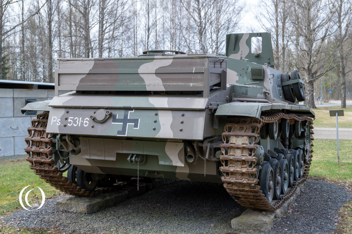 Sd.Kfz. 142/1, StuG III Ausf. G Tank Destroyer, Ps. 531-6, "Liisa" at the Parola Armoured Brigade Barracks in Finland